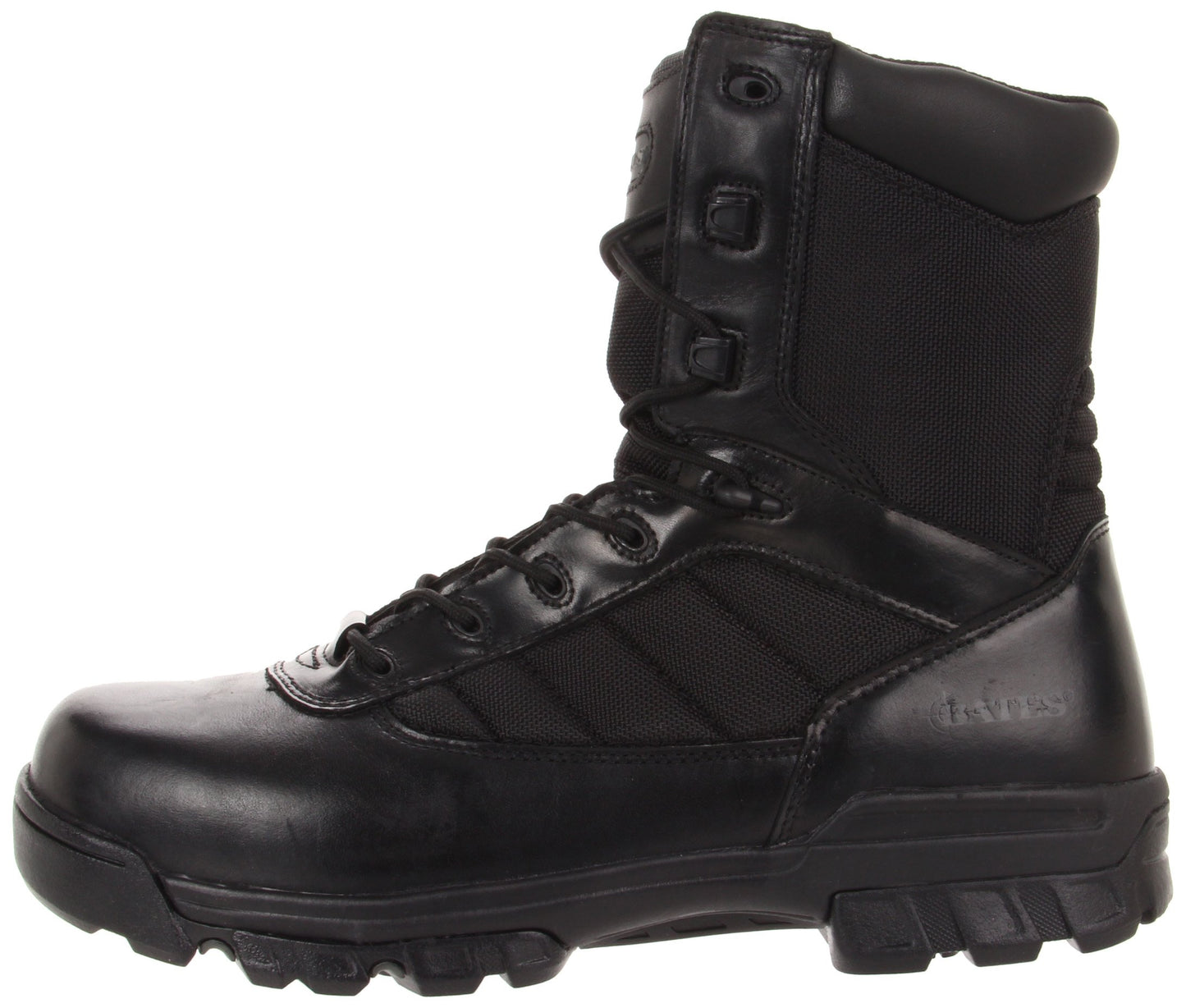 Bates Men's Ultra-Lites 8 Inches Tactical Sport Side Zip Work Boot,Black,10.5 M US