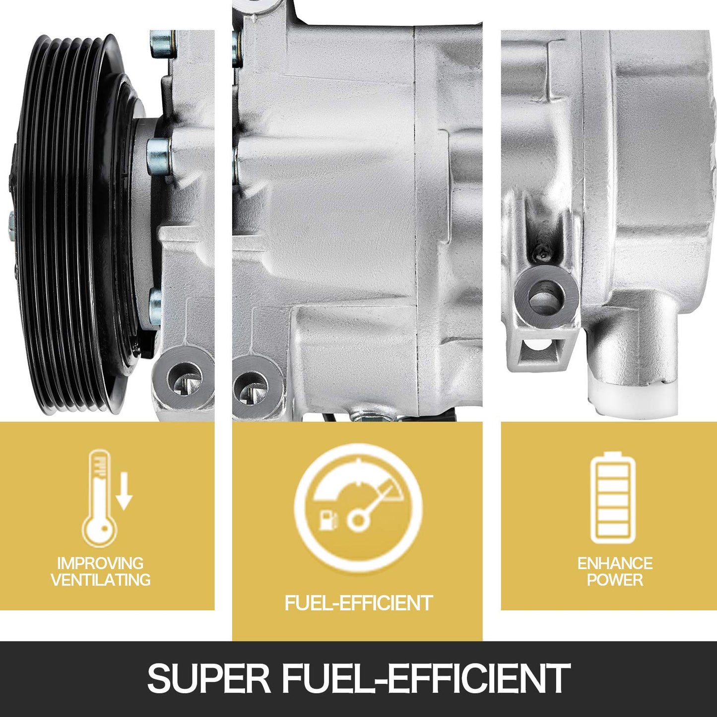 AC Compressor for 98-01 Nissan Maxima 3.0L 97-01 Infiniti I30 3.0L