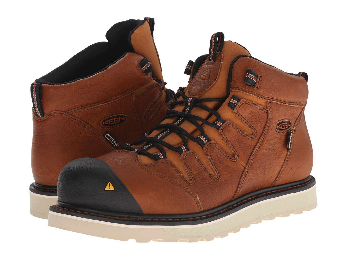 KEEN Utility Men's Glendale WP Peanut Boot 9 EE - Wide