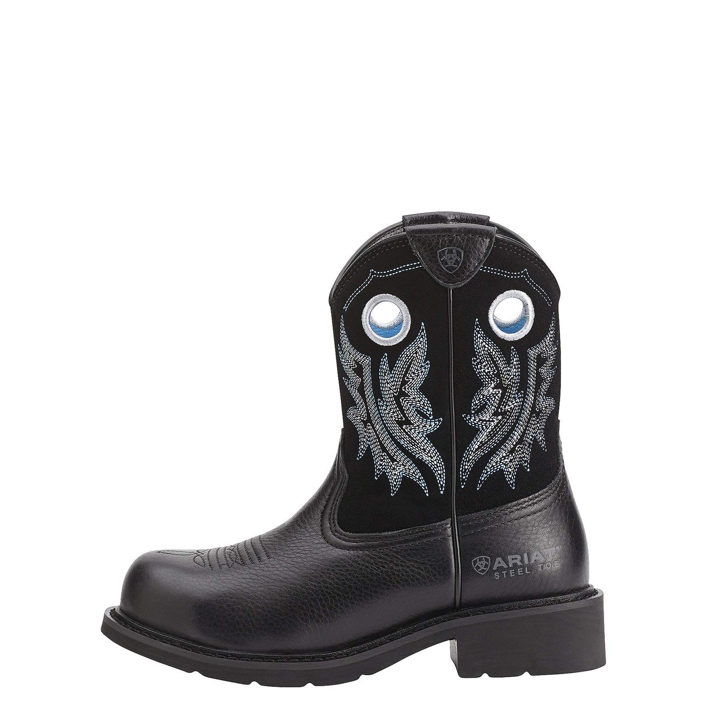 Ariat Women's Fatbaby Cowgirl Steel Toe Work Boot, Toasted Auburn/Camo, 8.5 M US