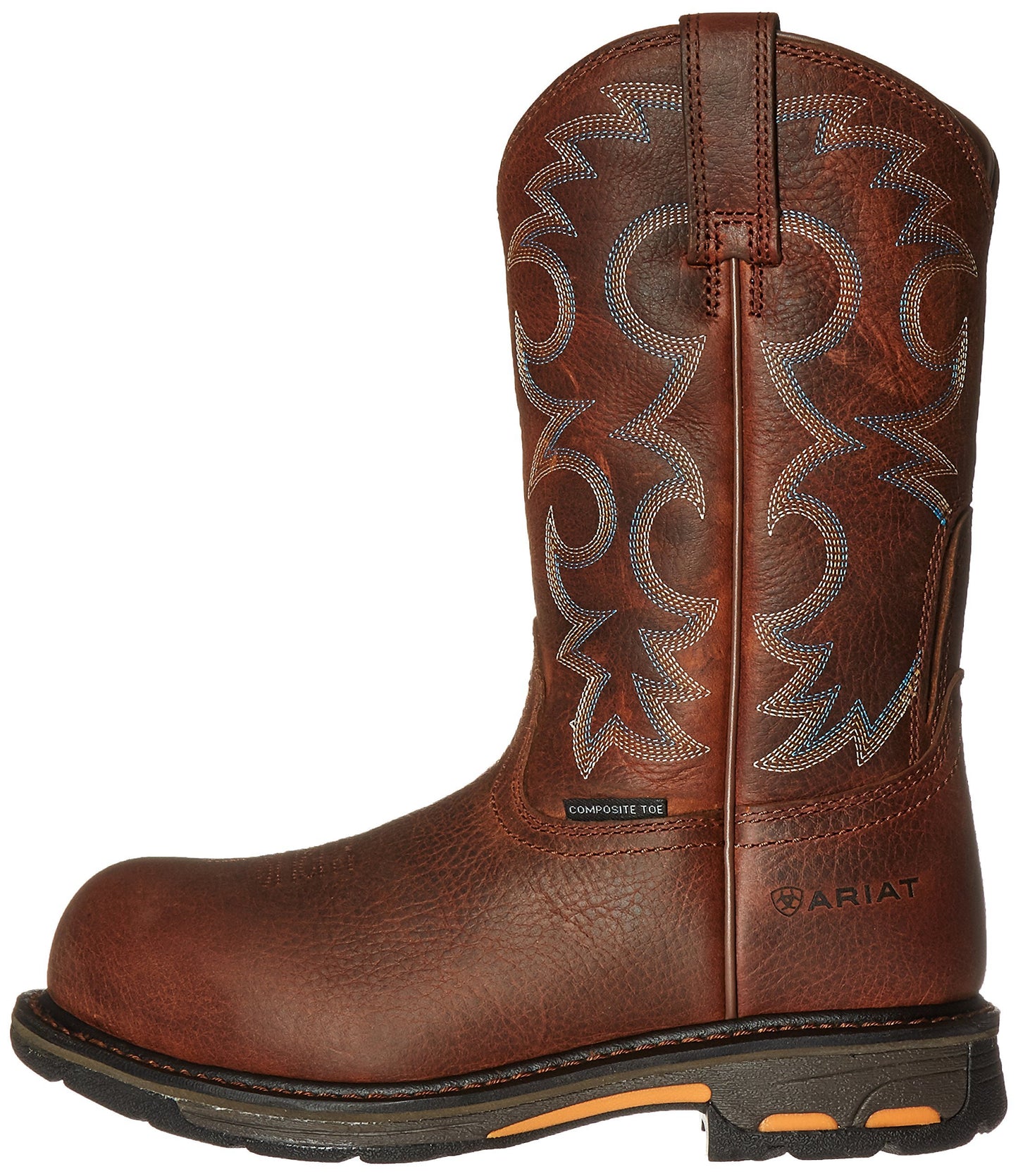 Ariat Women's Workhog Composite Toe Work Boot, Nutty Brown, 11 C US