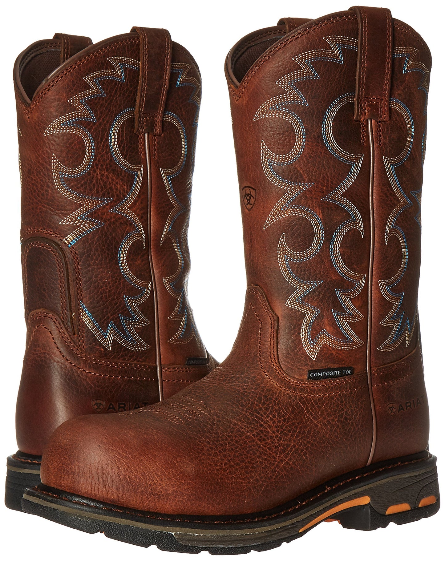 Ariat Women's Workhog Composite Toe Work Boot, Nutty Brown, 11 C US