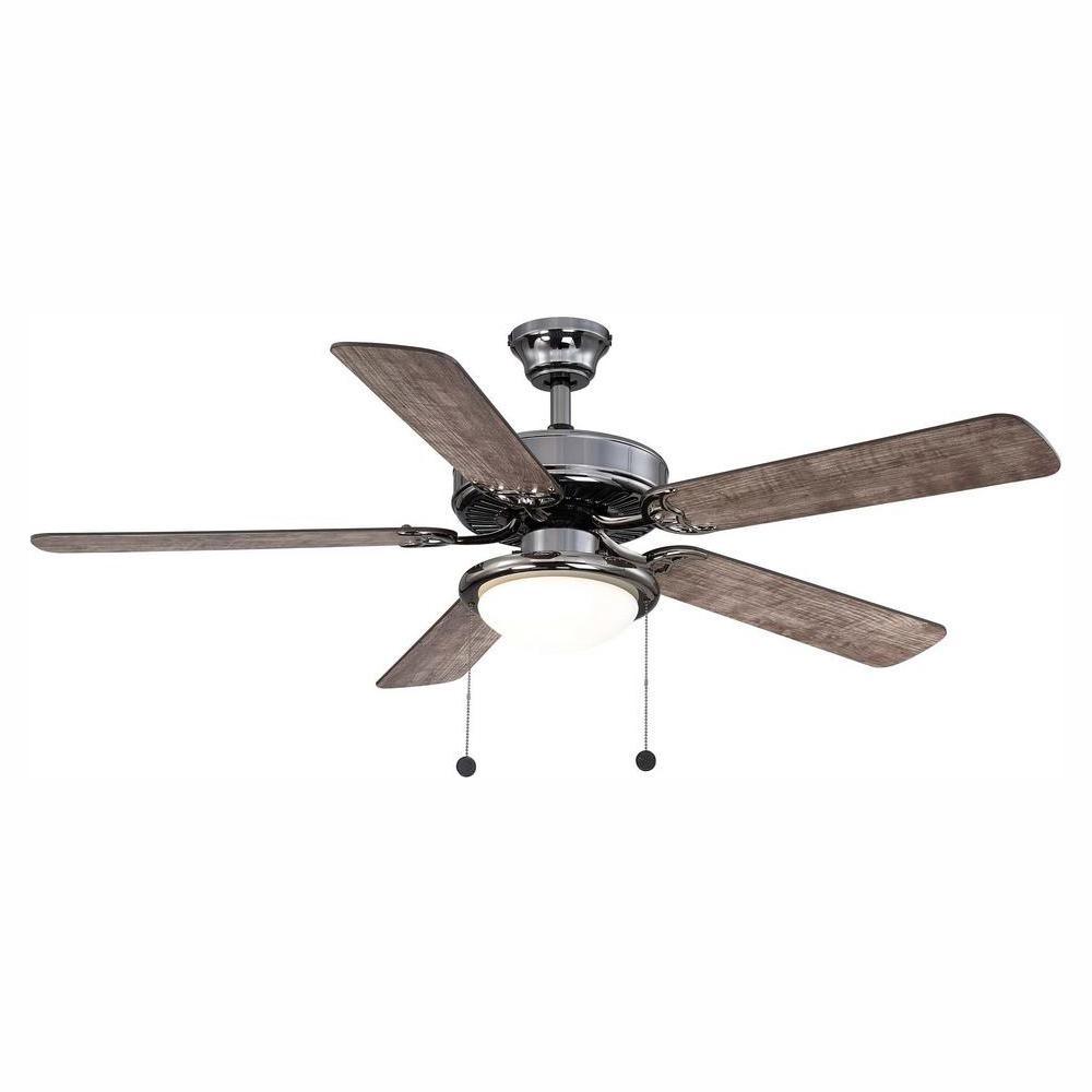 Trice 52 in. LED Gunmetal Ceiling Fan-YG269B-GM