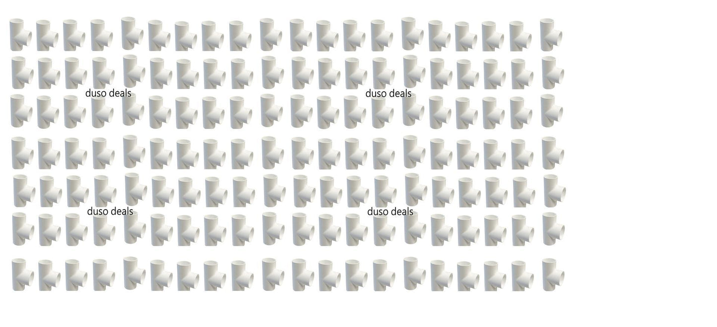 Dura Plastic Products 1" Tee -Slip xSlipxSlip - 5 in a pack CP401010 *Lot of 30