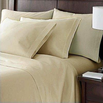 HC COLLECTION-Premium 1500 Series PillowCase Set -Standard 20" x 30"-Beige
