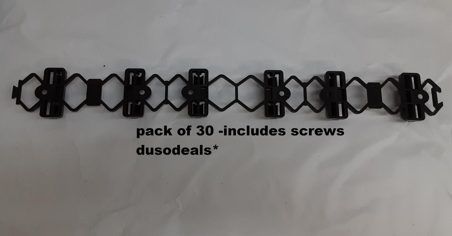 Thermory, The Pacs Decking System, clipjuan -pack of 30