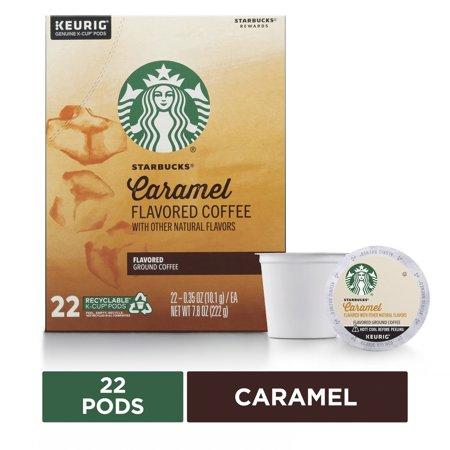 88 COUNT Starbucks Caramel Flavored Medium Roast Best Before August 2020