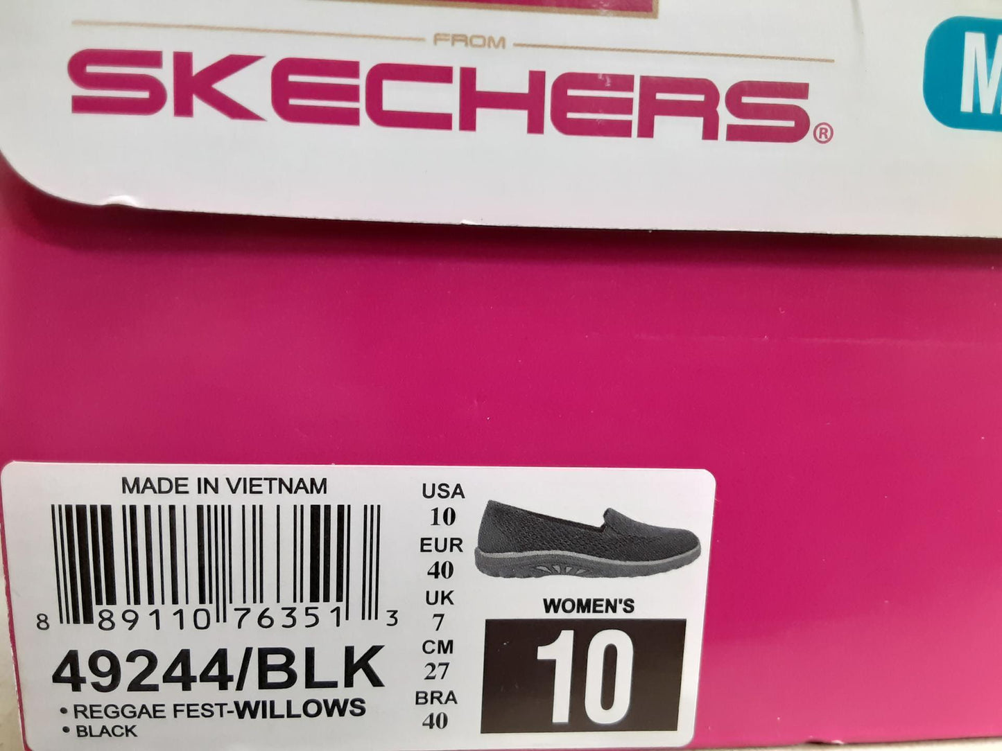 SkechersRelaxed Fit with AirCool MemoryFoam, Womens size 10, Black