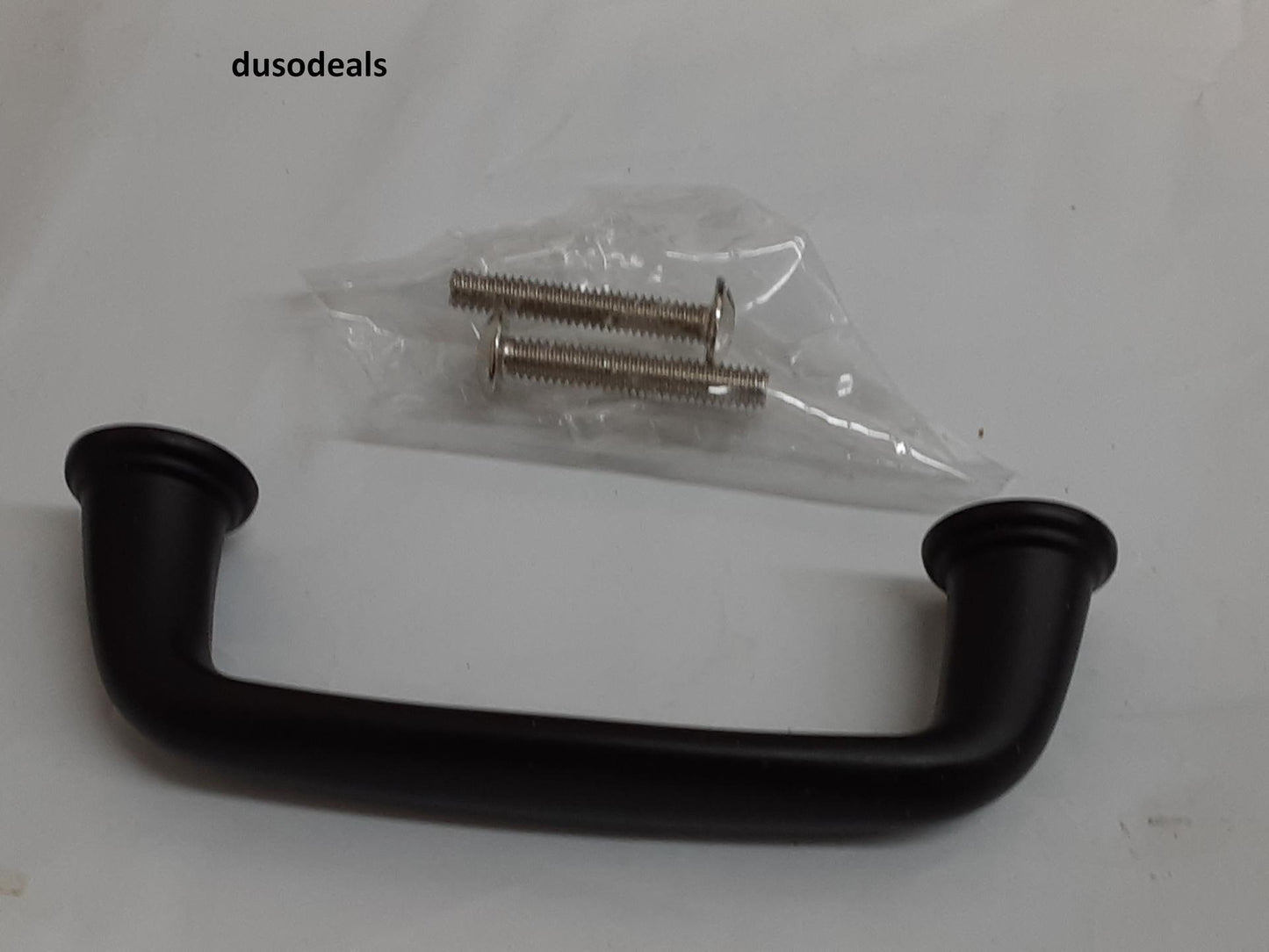 Richelieu Hardware Ltd BP876900, Pull Met .3" Matt- Black 2 pack