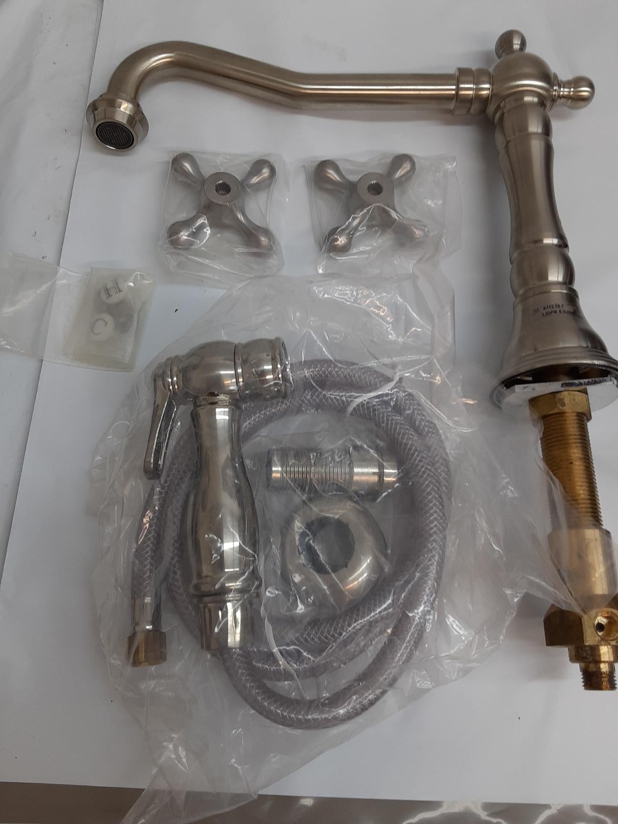 Symmons Carrington 2-Handle Kitchen Faucet with Side Handspray *Open Box*