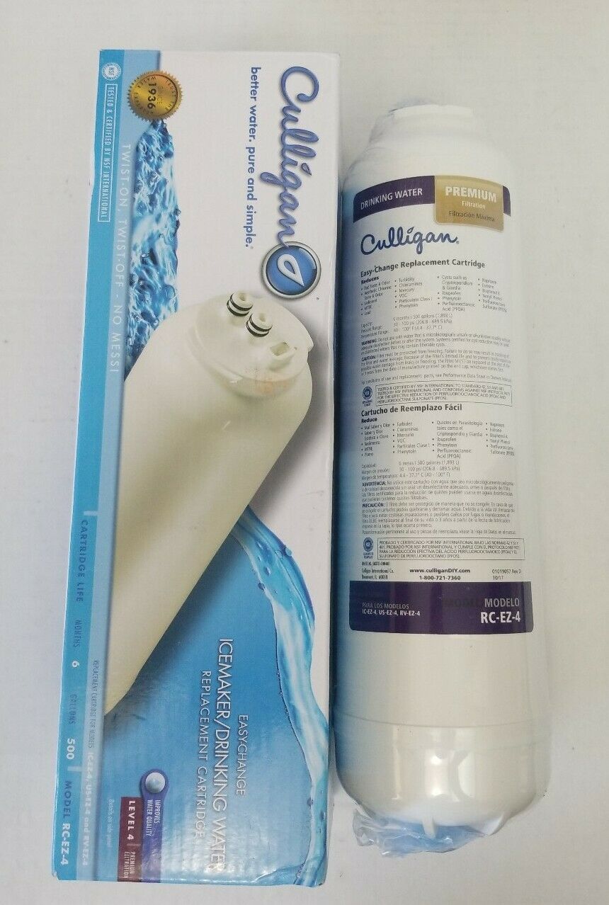 Culligan RC 4 EZ-Change Premium Water Filtration Replacement Cartridge, 500