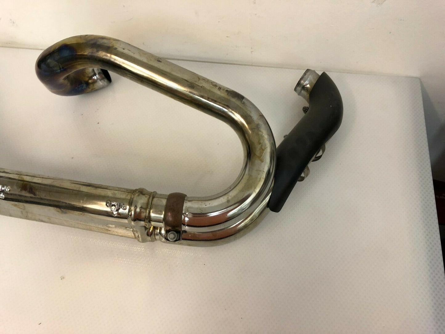 HARLEY VROD AUXILLARY VOLUME EXHAUST COLLECTOR FRONT HEADPIPE NIGHTROD V ROD