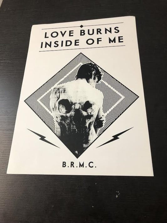 Black Rebel Motorcycle Club Euro Poster L.B.I.O.M  15inX10in
