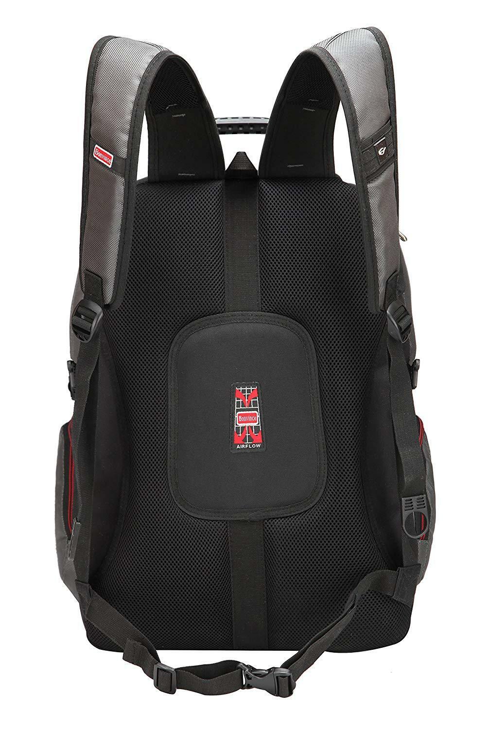 Bonvince 18.4" Laptop Backpack Fits Up To 18.4 Inch Gamer Laptops Backpack Grey