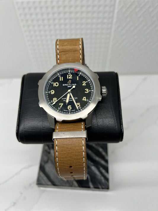 Breitling Aviator Super 8 B20 Titanium Automatic 46mm Mens Watch EB2040101L1X1