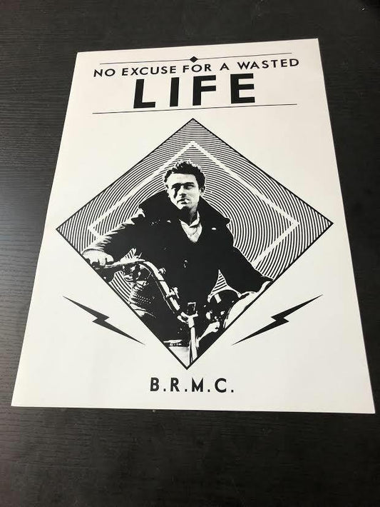 Black Rebel Motorcycle Club Euro Poster N.E.F.A.W.L  15inX10in