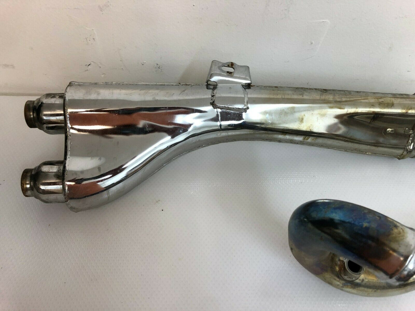 HARLEY VROD AUXILLARY VOLUME EXHAUST COLLECTOR FRONT HEADPIPE NIGHTROD V ROD