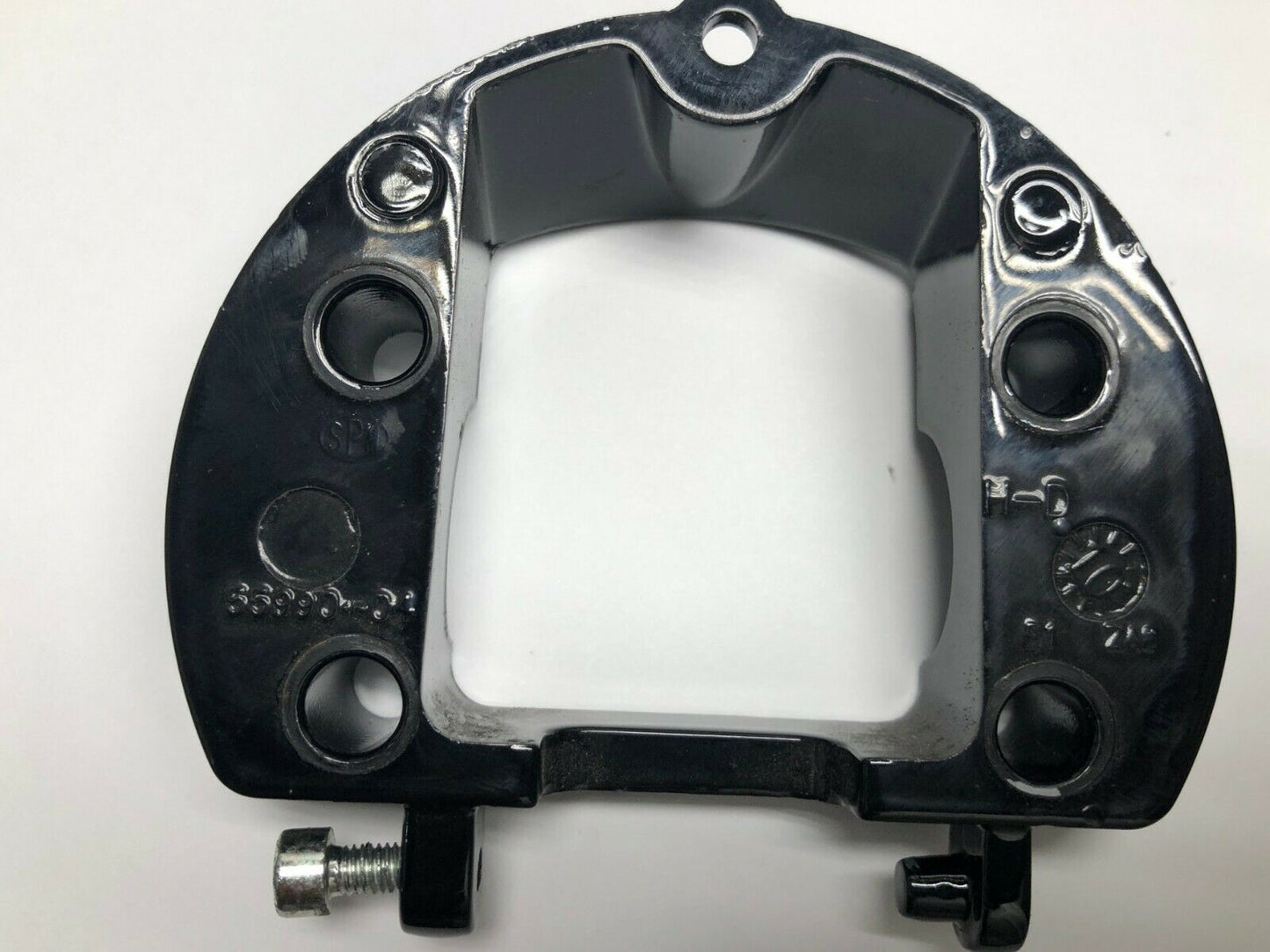 Harley V ROD VRSC VRSCDX VRSCB Center Gauge Cluster Bar Clamp Black 55990-04