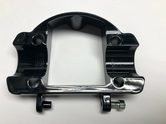 Harley V ROD VRSC VRSCDX VRSCB Center Gauge Cluster Bar Clamp Black 55990-04