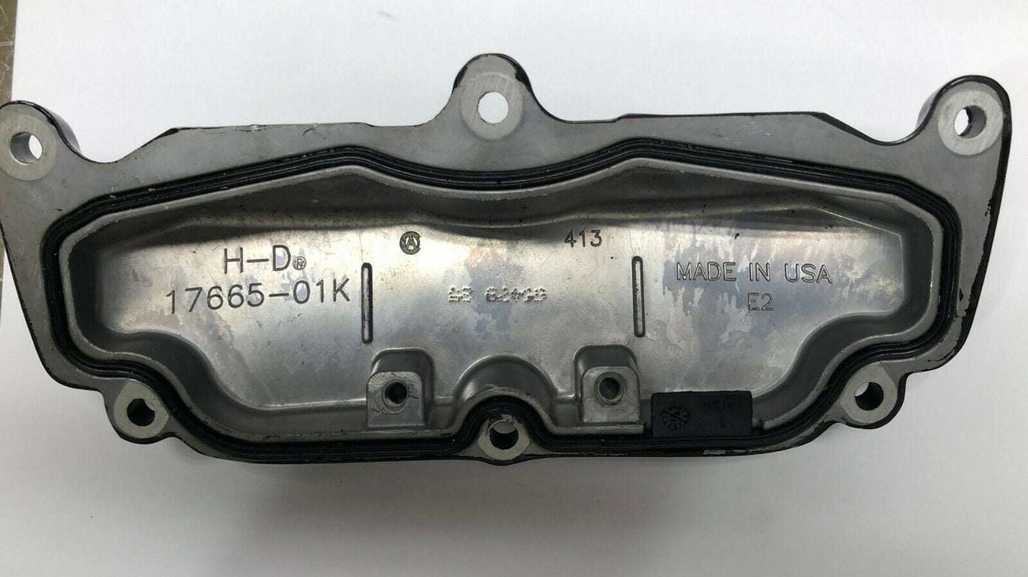 Harley Davidson V-Rod VRSC Polished Upper Cam Covers part# 17665-01K