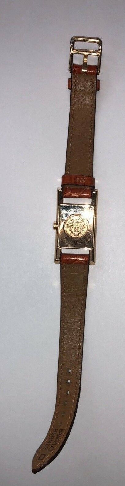 HERMES A Lucole Watch AC1.270 18K Pink Gold VERY RARE !!!