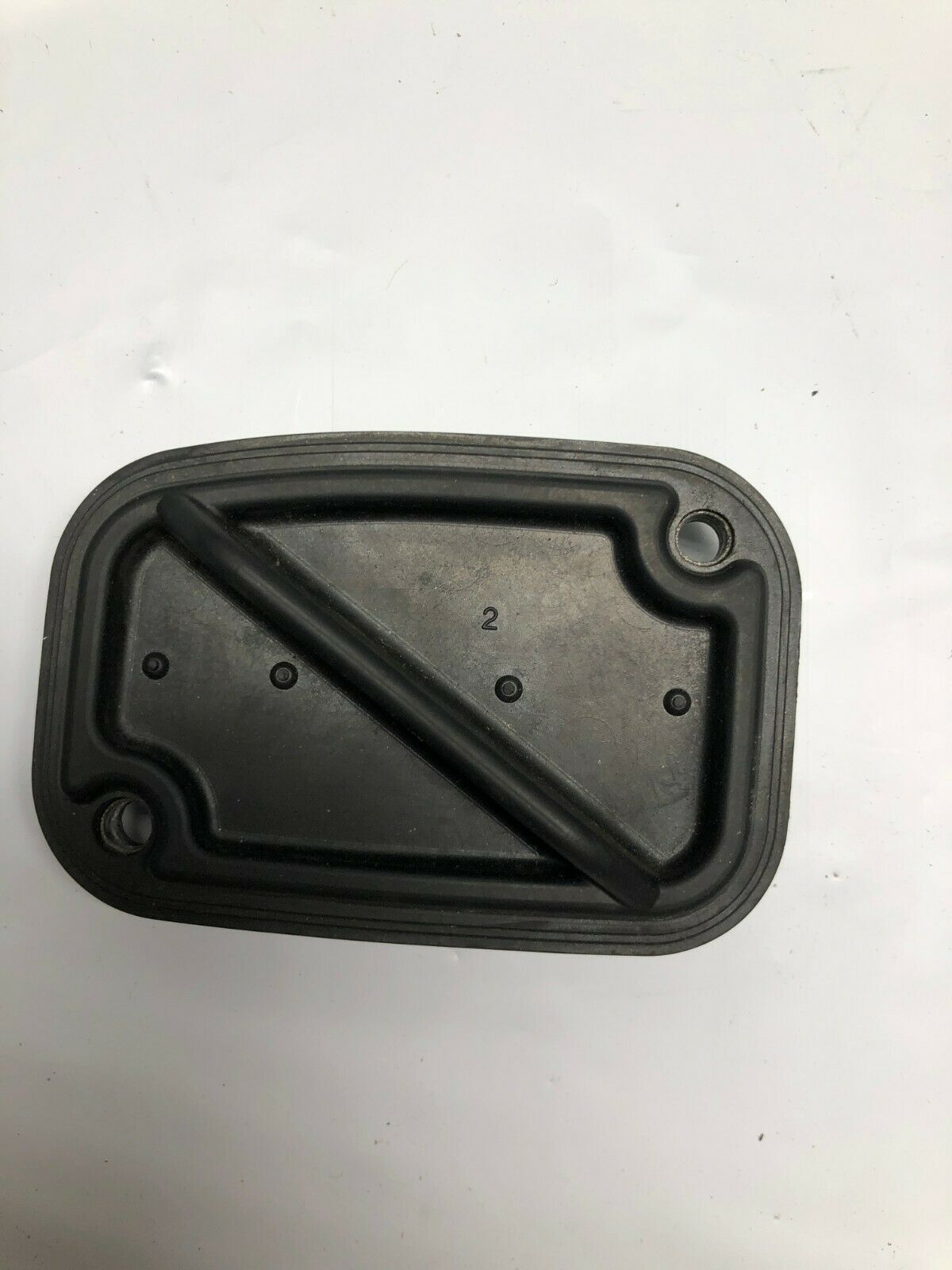 Harley Davidson Stock Front Brake Master Cylinder Cover Cap READ SEE PHOTOS