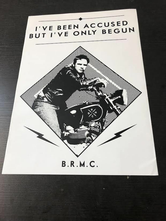 Black Rebel Motorcycle Club Euro Poster I.B.A.B.I.O.B  15inX10in