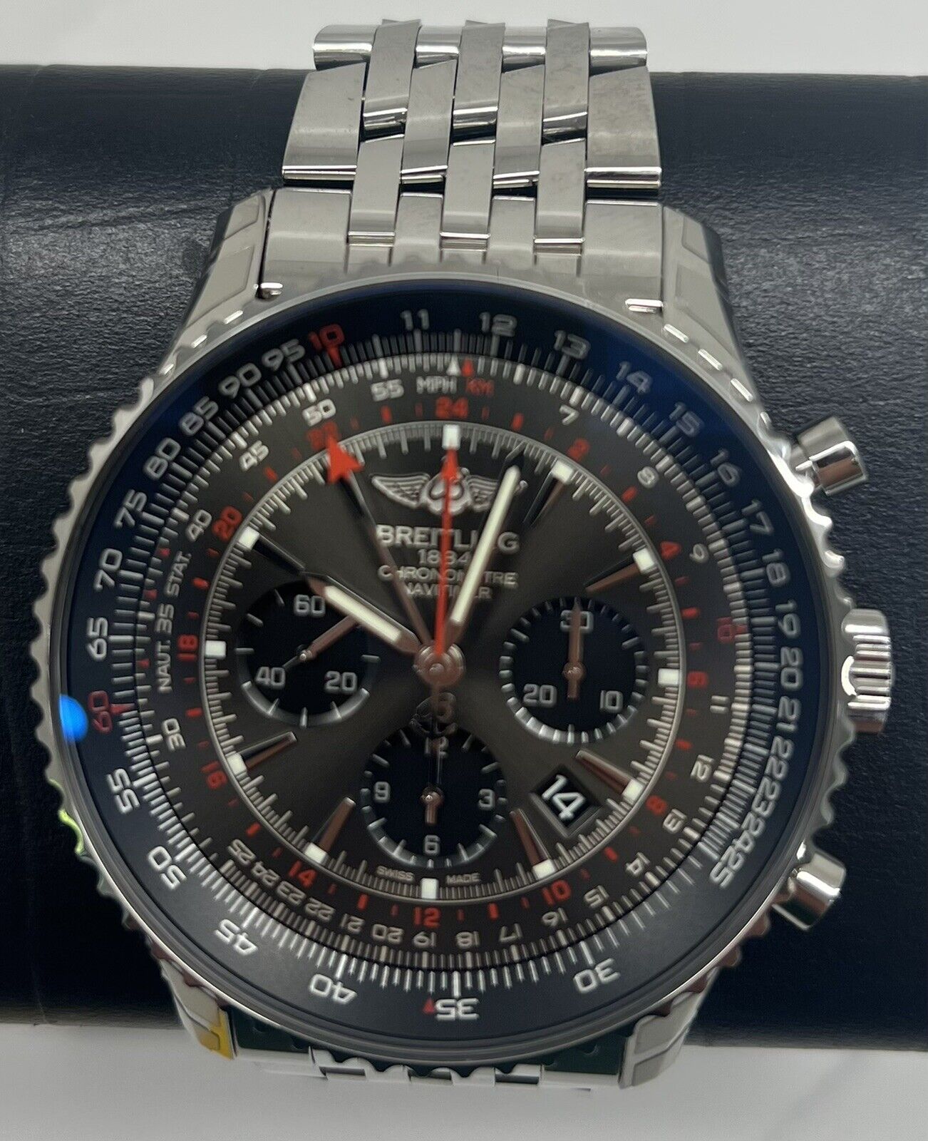 Breitling Navitimer GMT Automatic Men's Watch AB04413A/F573-201S
