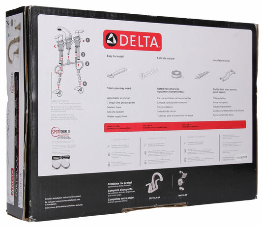 Delta Portwood 8 in. Widespread 2-Handle Bathroom Faucet