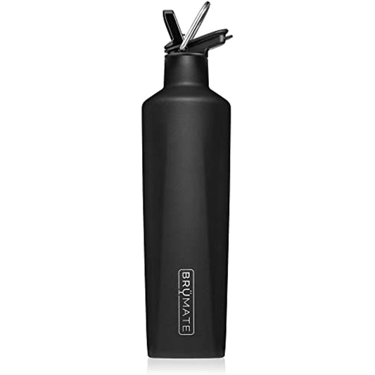 BrüMate ReHydration - 100% Leakproof 25oz Insulated Water Bottle with Straw -