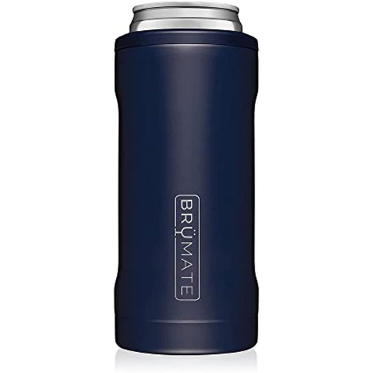 BrüMate Hopsulator Slim Can Cooler Insulated for 12oz Slim Cans | Skinny Can