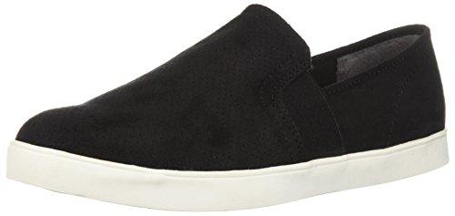 Dr. Scholl's Shoes Women's Luna Sneaker, Black Microfiber Perforated, 6.5