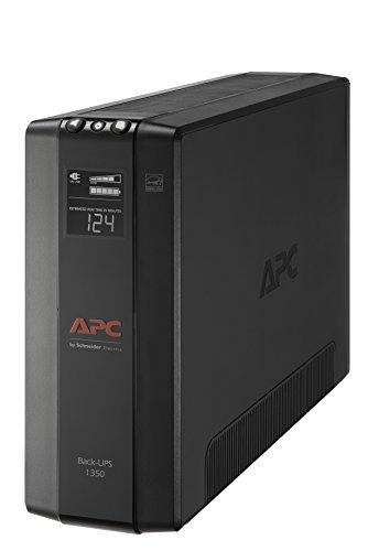 APC UPS, 1350VA Battery Backup & Surge Protector with AVR, Back-UPS Pro Uninte..