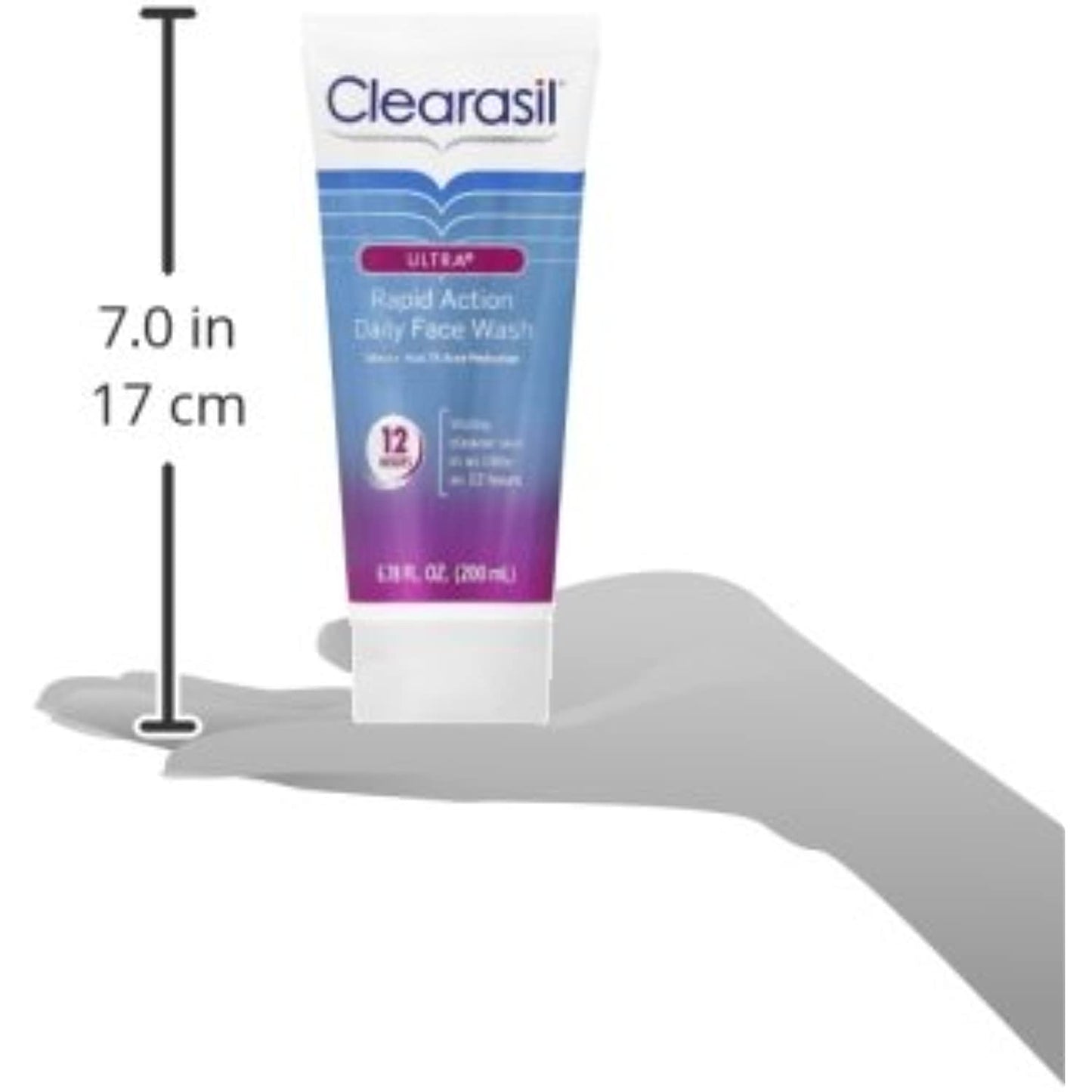 Clearasil Rapid Rescue, Deep Treatment Wash 6.78 oz (Pack of 3) EXP 12/22