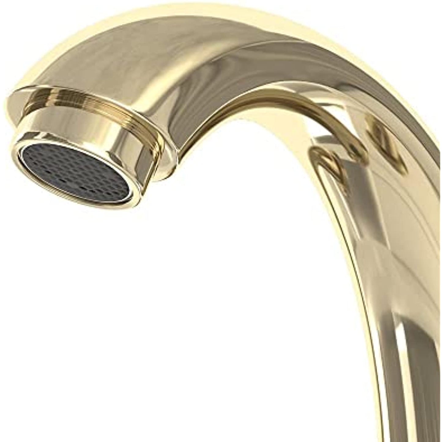 Builders 8 in. Widespread 2-Handle High-Arc Bathroom Faucet in Polished Brass
