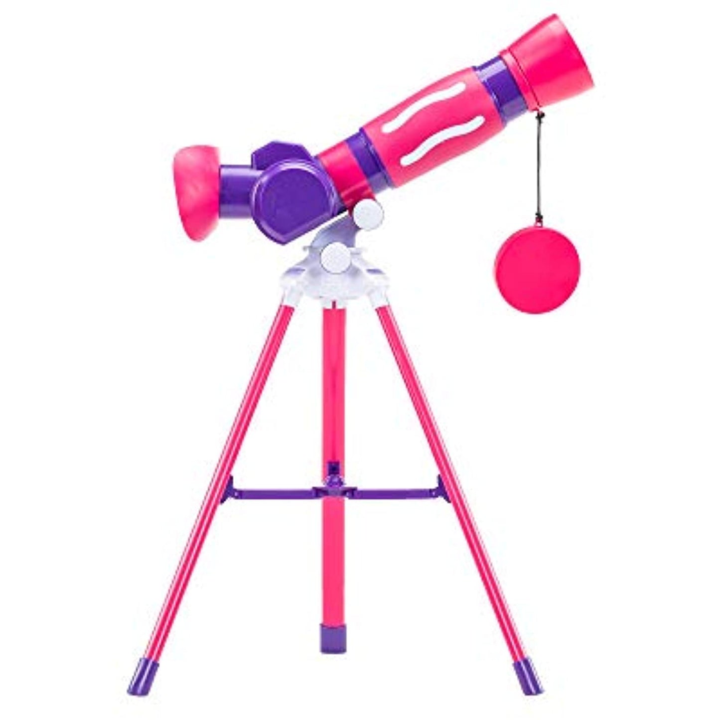 GeoSafari Jr. My First Telescope, Pink, Ages 4+ - OPEN BOX