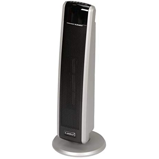 Lasko 5586 Digital Ceramic Tower Heater with Remote, Dark Grey *USED*