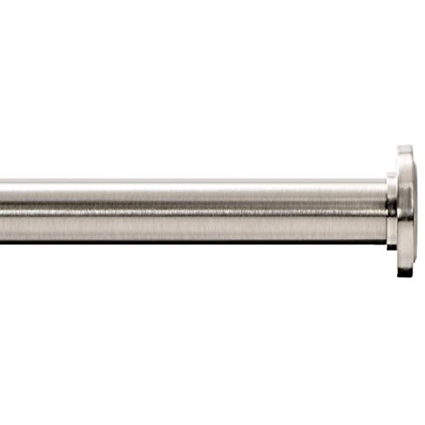 Ivilon Tension Curtain Rod - Spring Tension Rod for Shower, 54-90" Nickel