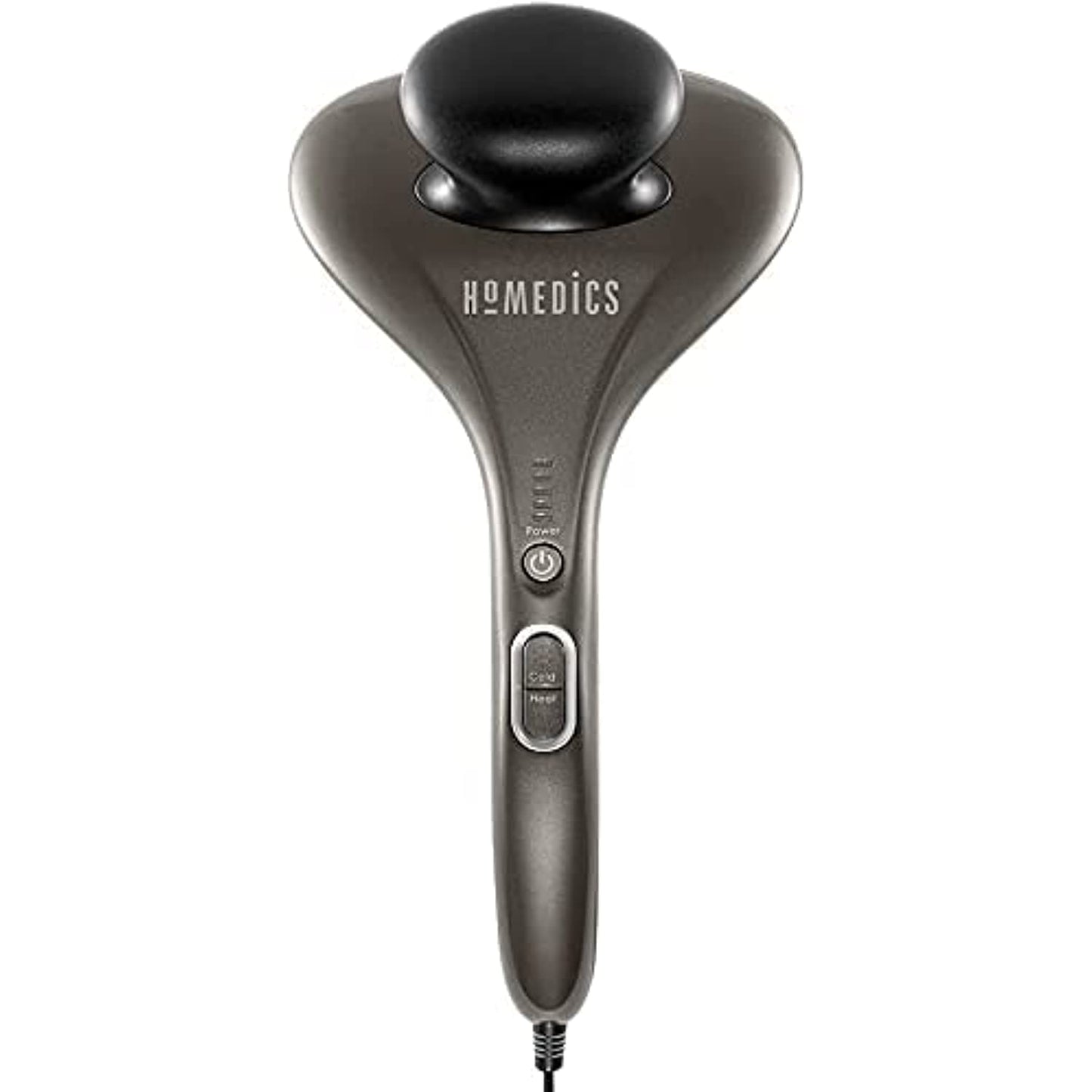 HoMedics Dual Temp Handheld Percussion Massage | 5 Speed Settings, 3