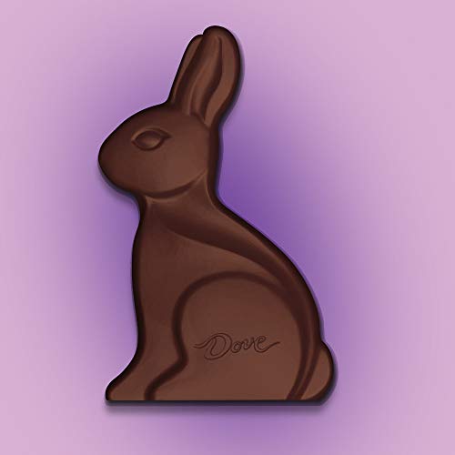 Dove Dark Chocolate Solid Easter Bunny, 4.5 Ounce Exp: 03-2021