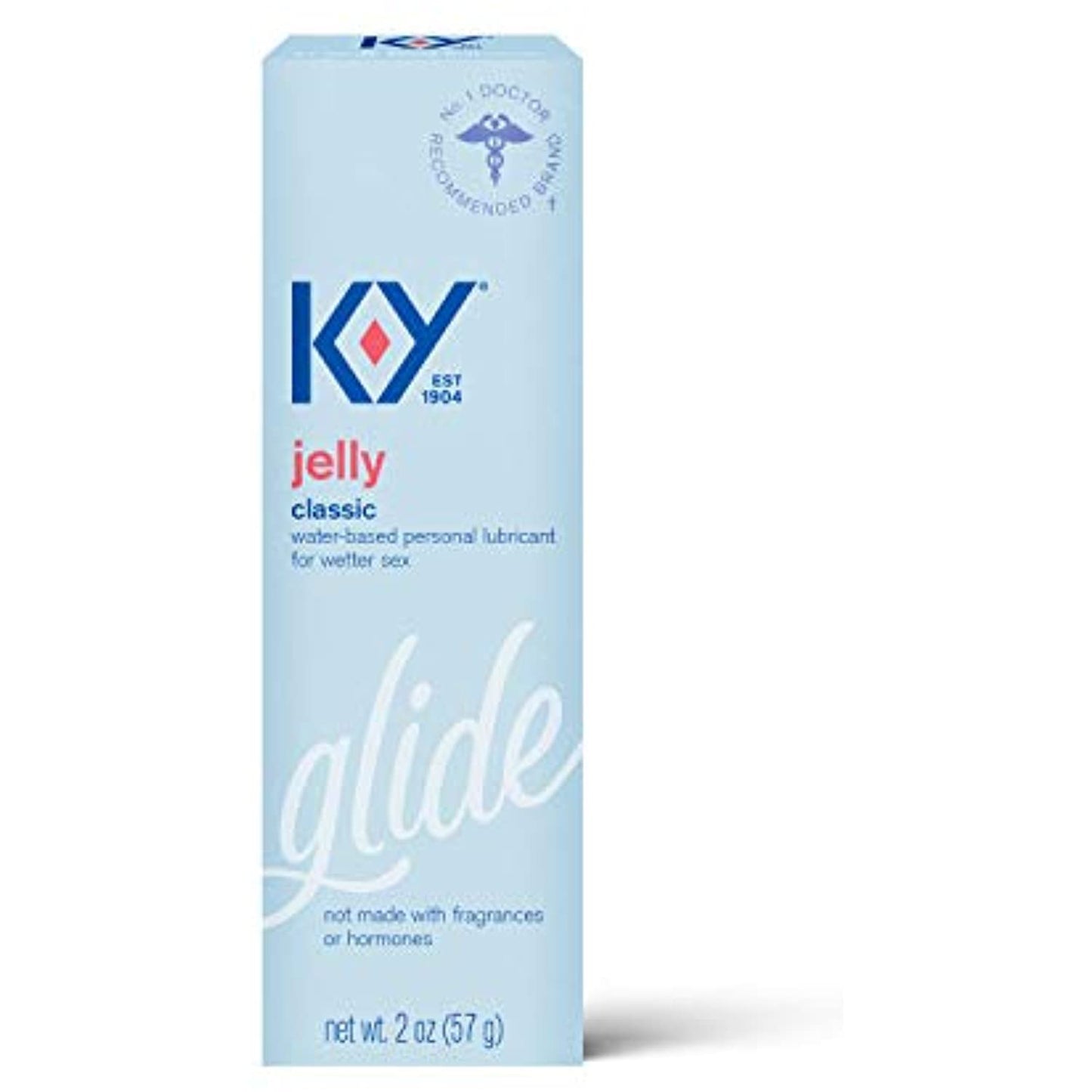 K-Y Jelly Personal Lubricant 2 oz (Pack of 8)