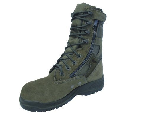 Belleville Sage Hot Weather Steel Toe Boot w/Zip-11