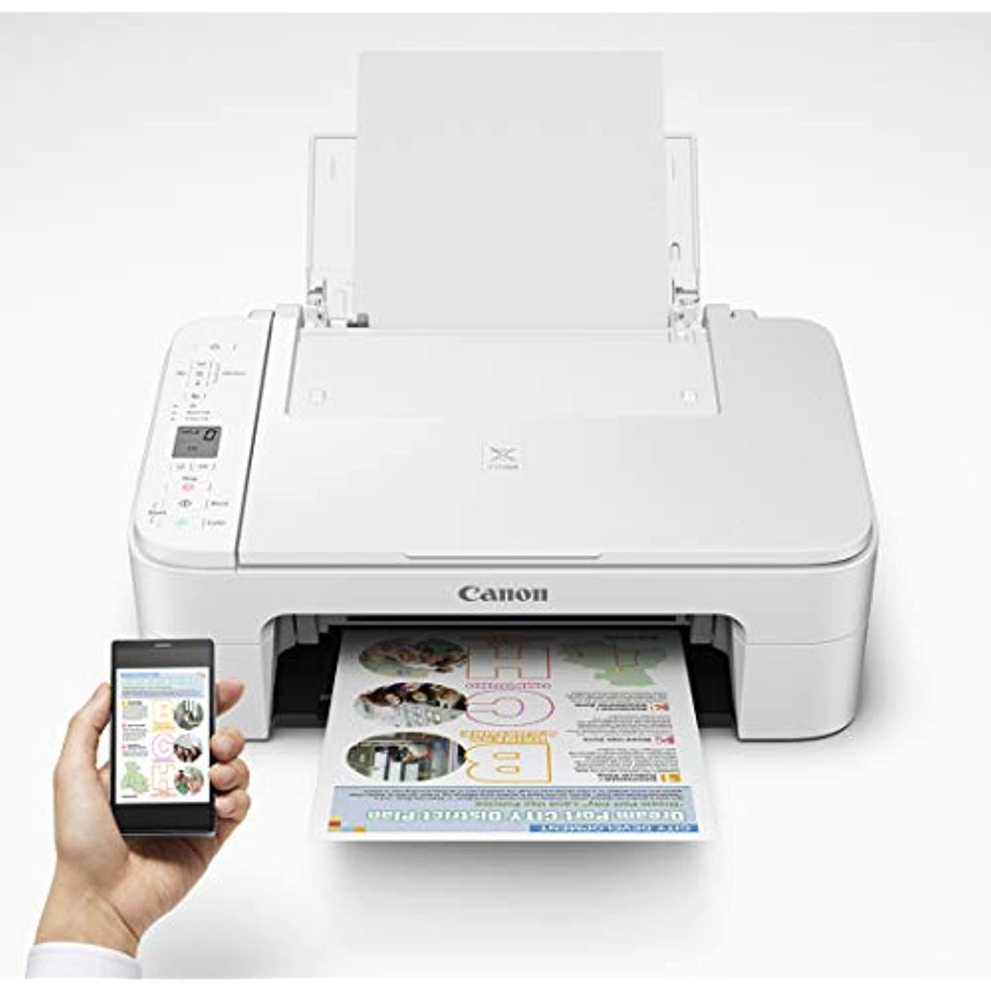 Canon Pixma TS3322 Wireless Inkjet All in One Printer - White