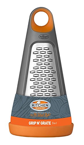 Kitchen Maestro 3 in 1 Grip n Grate. Laser Cut Stainless Steel Grater *LOT OF 5*