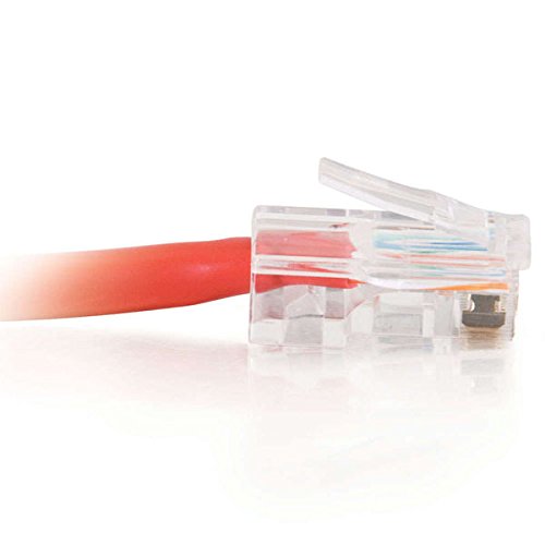 C2G 26690 Cat5e Crossover Cable - Non-Booted Unshielded Network Patch Cable, Red