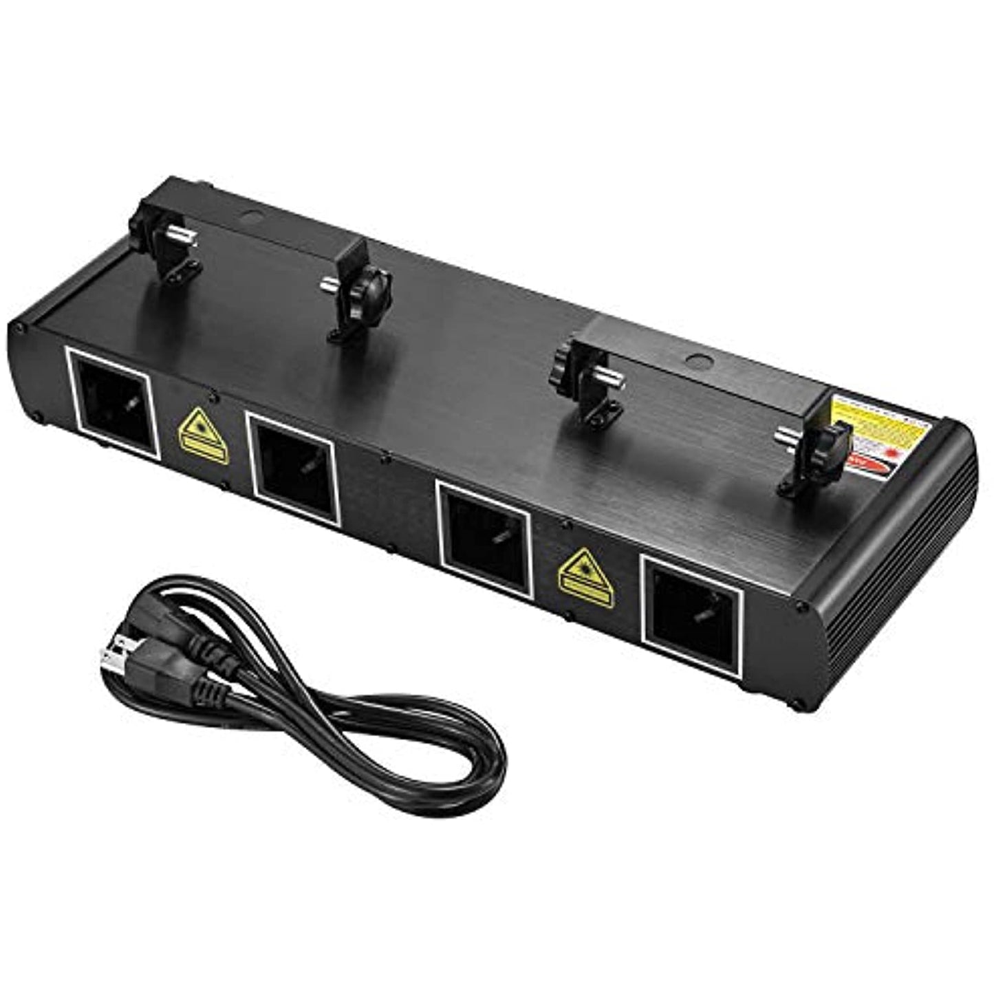 BSYUN 2nd version 4 Lens RGBY DJ Sound Activated Led Projector Party Lights