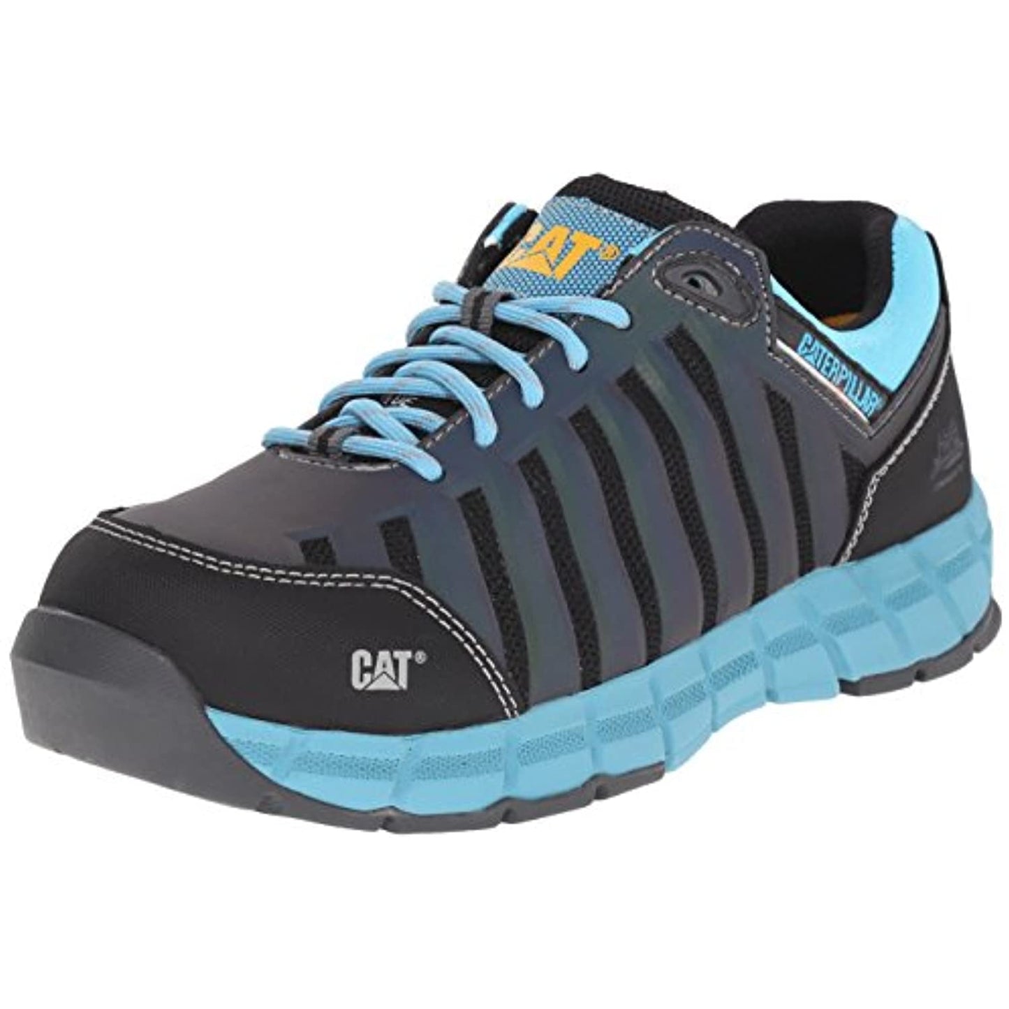 Caterpillar Chromatic Oxford Comp Toe, Blue, 11 Medium, Womens, P90691