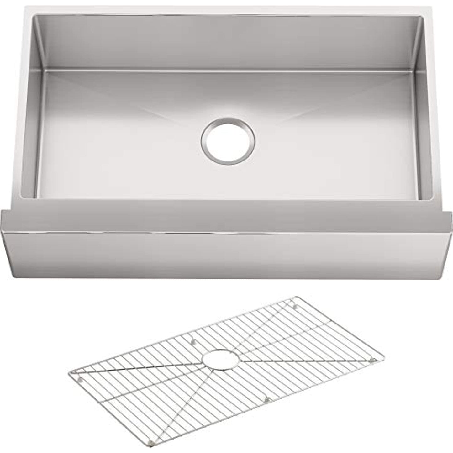 KOHLER One Bowl - Apron Sink- 5415-NA Stainless Steel- 34" x 21"
