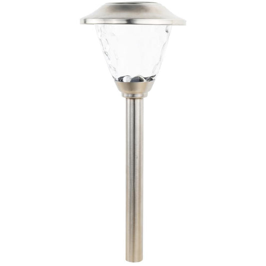 7 PACK - Solar Stainless LED Pathway Light Set (7-Pack)