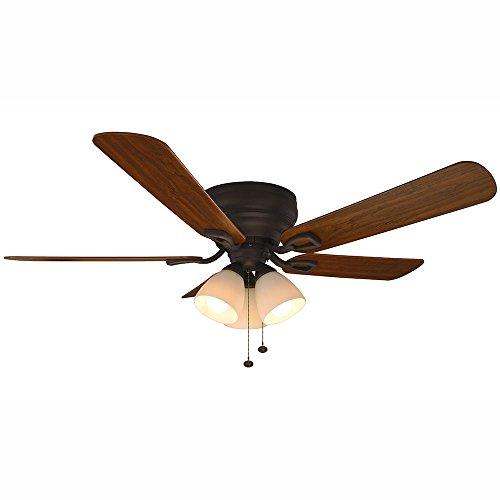 Hampton Bay 51732 52 in. Blair LED Oil-Rubbed Bronze Ceiling Fan